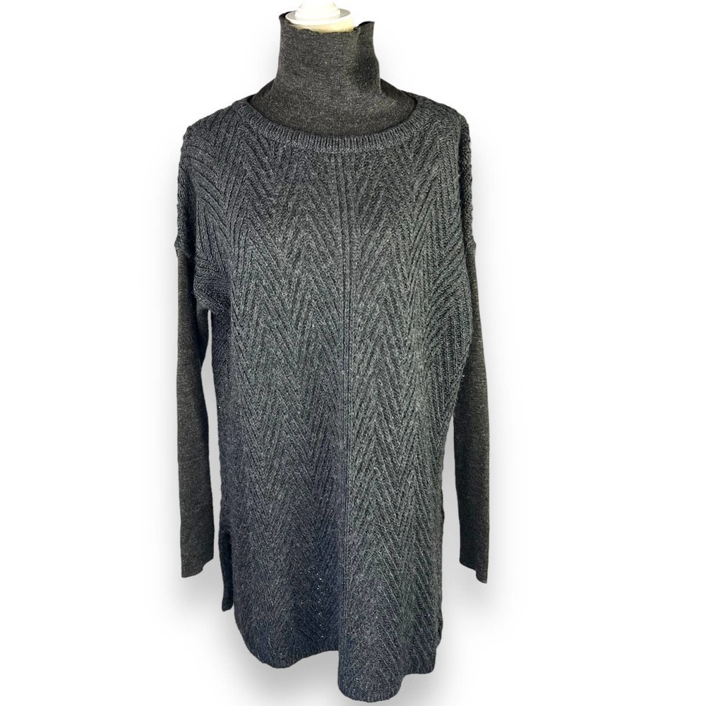 Woolrich Gray Turtleneck Sweater Large - Picture 2 of 12